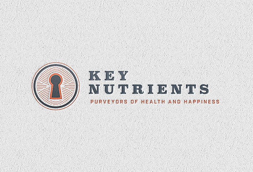 Key Nutrients embossed horizontal logo